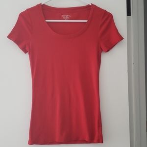Merona Red XS Cotton Shirt